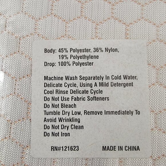 Mainstays COOLING Copper Infused Fabric Mattress Topper Cover – Full Size - Picture 13 of 14